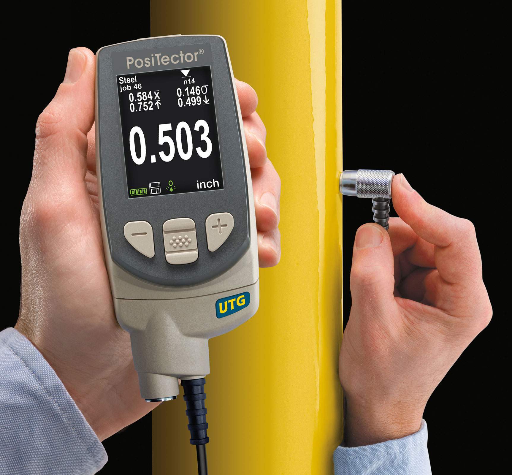 PosiTector UTG Wall Thickness Gauge